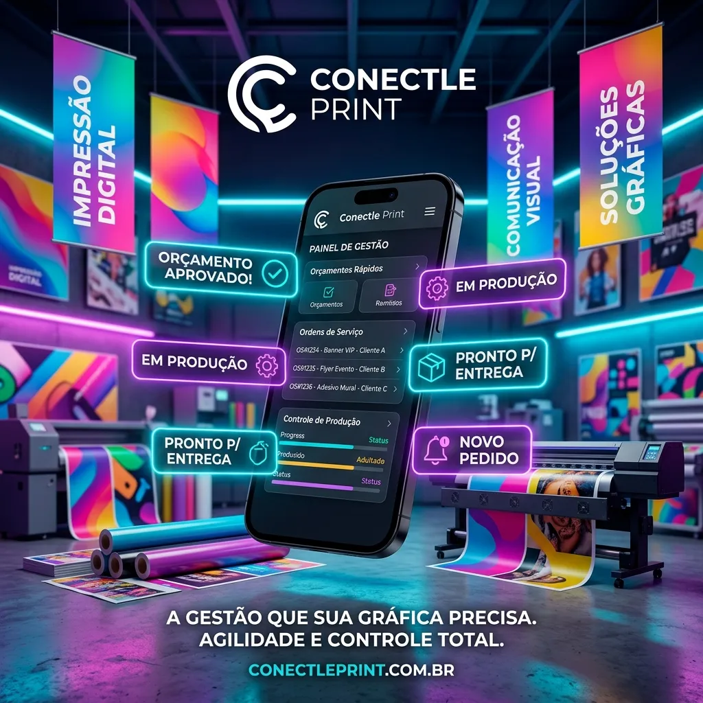 Conectle Print - Orçamentos e Fila de Impressão